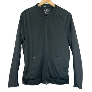 Men’s Nike Golf AeroLayer Water-Repellent Full Zip 
Jacket in Black Size Small